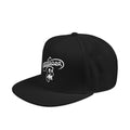 Black Kalaveras Signature Skull Snapback, three-quarter view