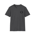 Dark heather Kalaveras Taco Tuesday Tee front view with black K monogram